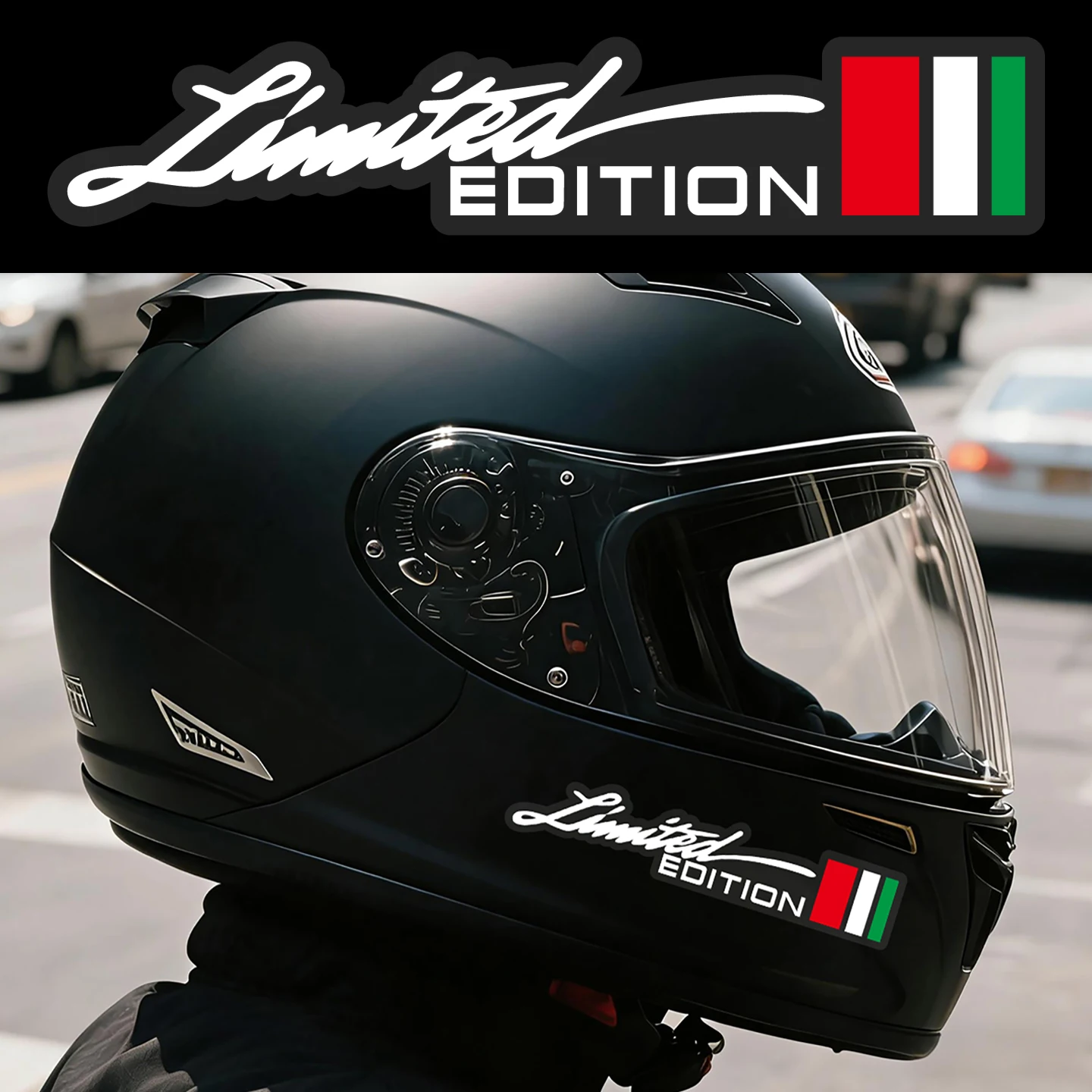 

Лимитированная серия прозрачных УФ-наклеек для мотоциклов, скутеров, мотокросса, шлемов, виниловые водонепроницаемые наклейки-аксессуары
