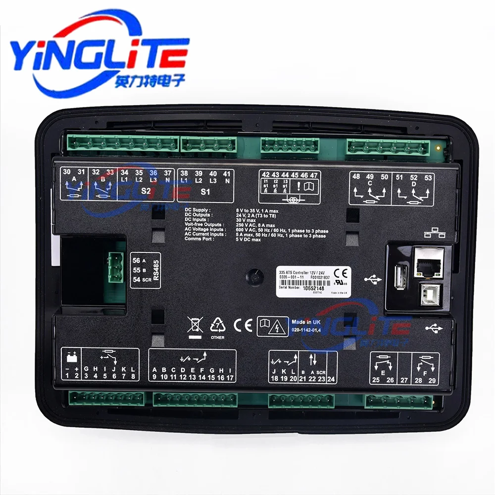 

Genuine DSE335 MKII Generator Automatic Transfer Switch Control Module DSE334