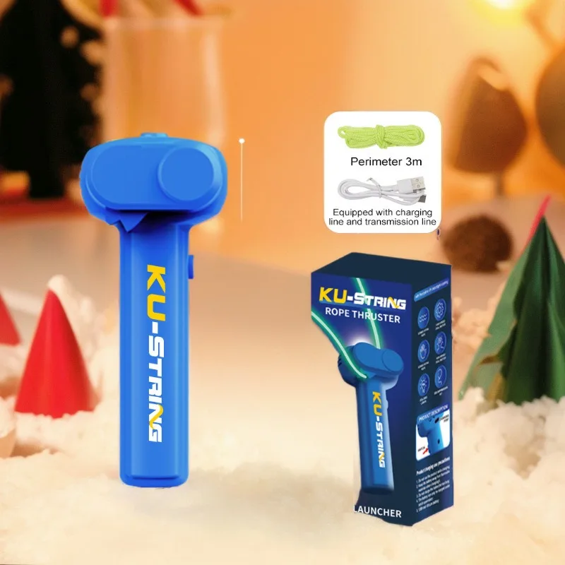 Bestseller: Elektrisches, im Dunkeln leuchtendes Katzenspielzeug mit Saite: Ein stresslinderndes Antriebsgerät