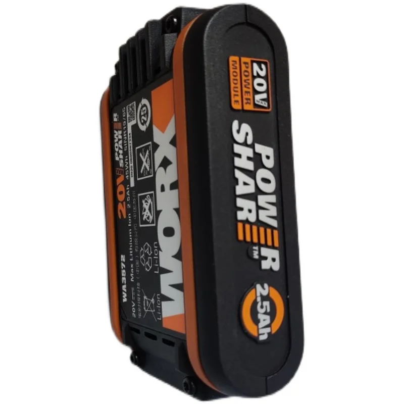 Worx WA3572 20V 2.5A  battery fits WORX Orange Tools