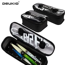 Fishing Lure Bag Jig PVC Carry Bag For Metal Jigging Holder Fishing Tackle Container Spinner Spoon Bait Storage Carrying Case