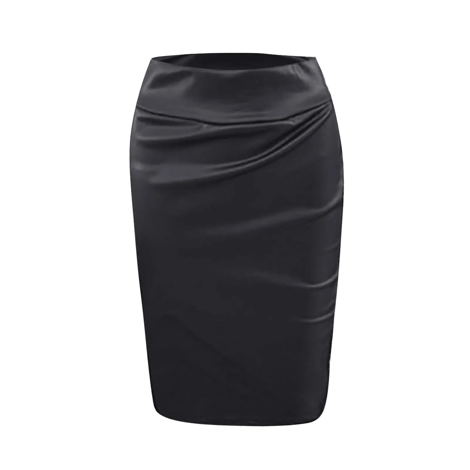 Sexy Womens Skirt Fashion Leather  Pu Leather Skirt High Waist Pencil Skirts Sexy Club Vintage Bodycon Midi Skirt Jupe Faldas