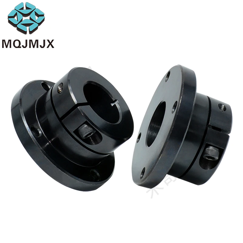 1pc Flange Type Linear Shaft Bracket Open Clamping Shaft Fixing Seat Made Of Carbon Steel Suitable For 6-50mm Guide Shaft DXZCB