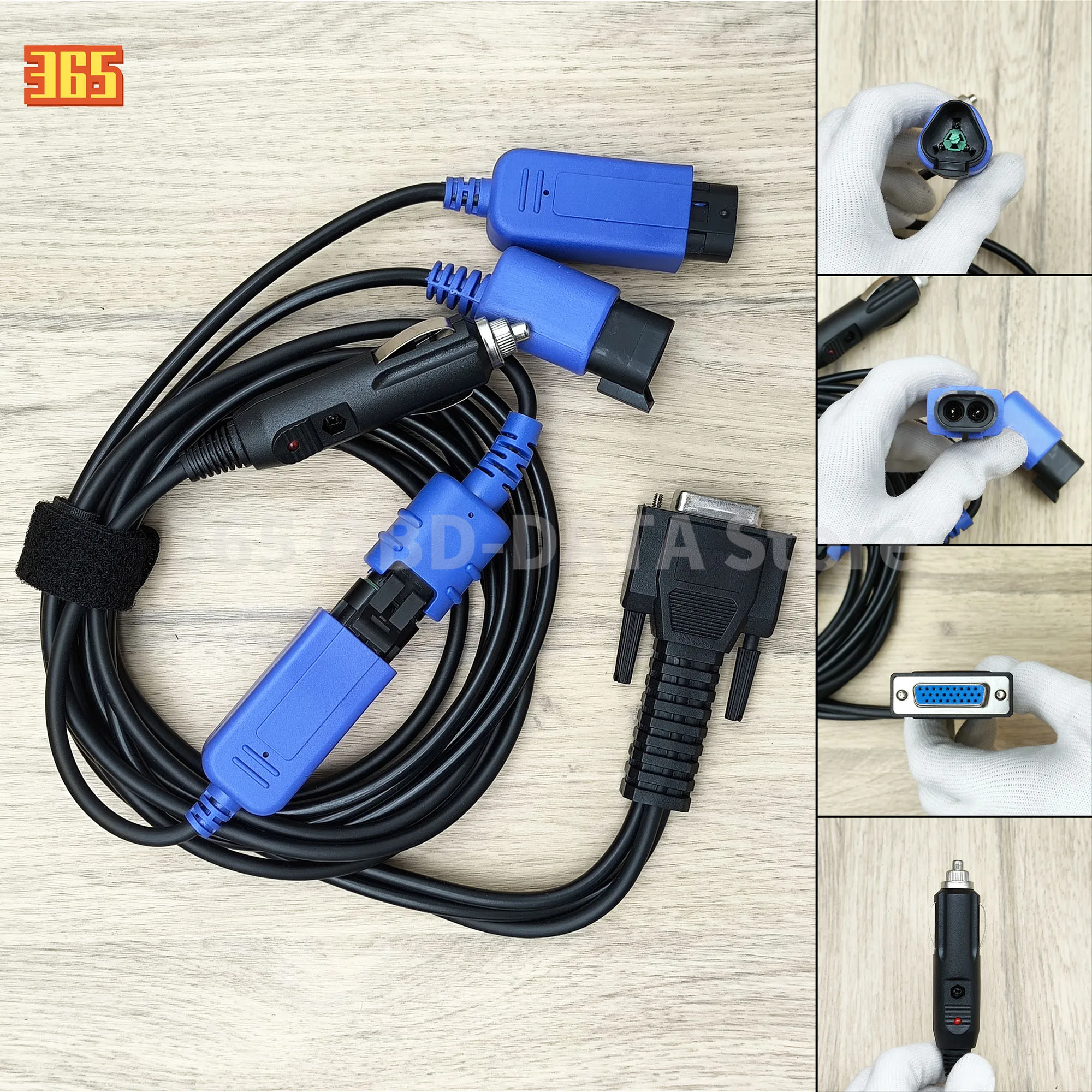 For Cummins INLINE 7 Data Link Adapter Cummins Truck Diagnostic Tool With Cummins Insite 8.7 8.9 Software Fast Shipping 