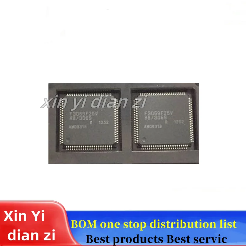 

1pcs/lot HD64F3069RF25V HD64F3069 QFP ic chips in stock