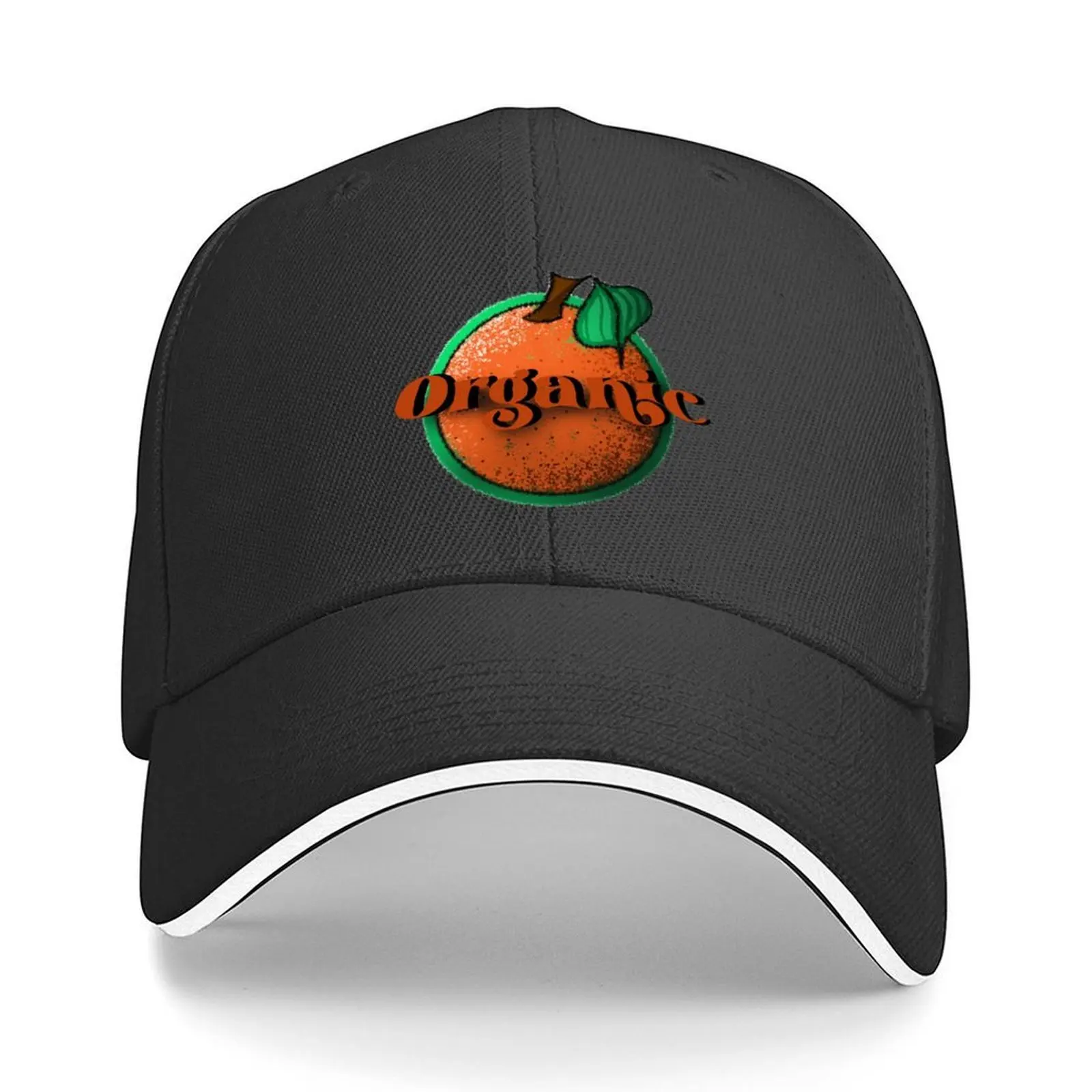 

The Organic Orange Logo Baseball Cap Visor Snap Back Hat New Hat Icon Hats For Women Men's