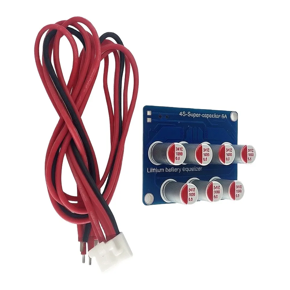 Active For equalizer board for 4-series lithium batteries supports ternary lithium polymer titanate and sodium cells
