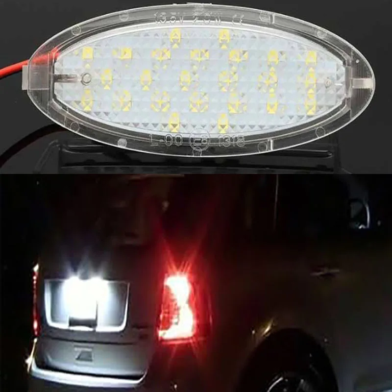 Car License Number Plate Light Rear Tag Lamp For Opel Agila Caravan Coupe Vauxhall Astra F Corsa Vectra Tigra Kasten Stufenheck