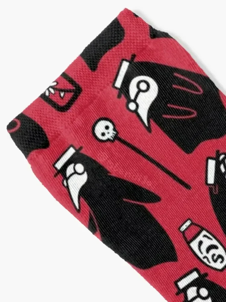 Plague Doctors Socks Antiskid soccer Heating sock gifts floor Socks For Girls Men's