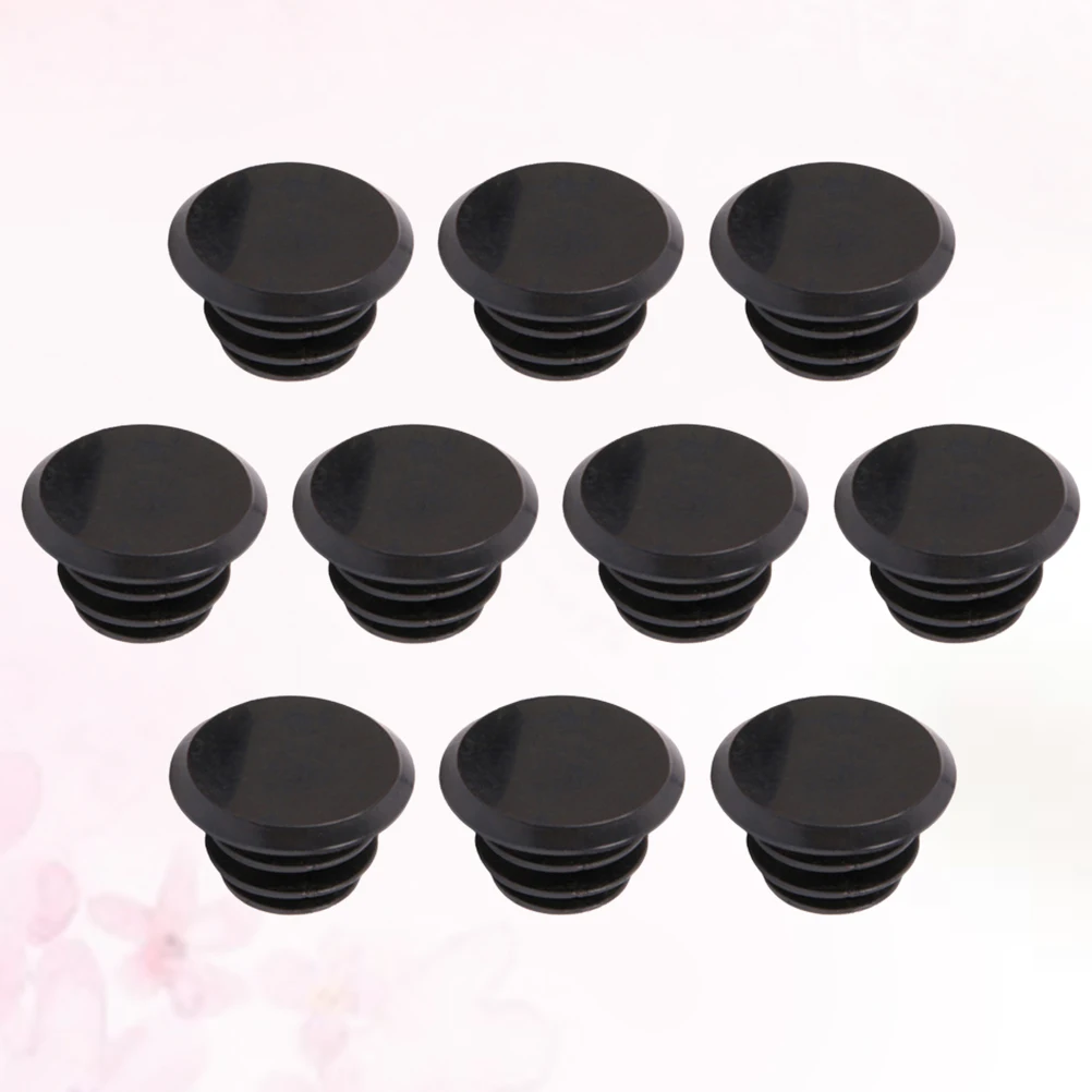 

30 Pcs Bicycles Grip Bar Plugs Handle End Stoppers Handlebar Mountain Bike Black