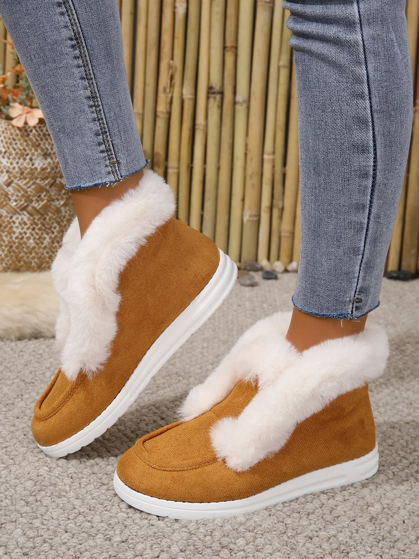 2024 Women Winter Boots Thickening Plush Warm Snow Boots Cotton Shoes for Women Boots Plus Size Winter Shoes Botines Botas Mujer