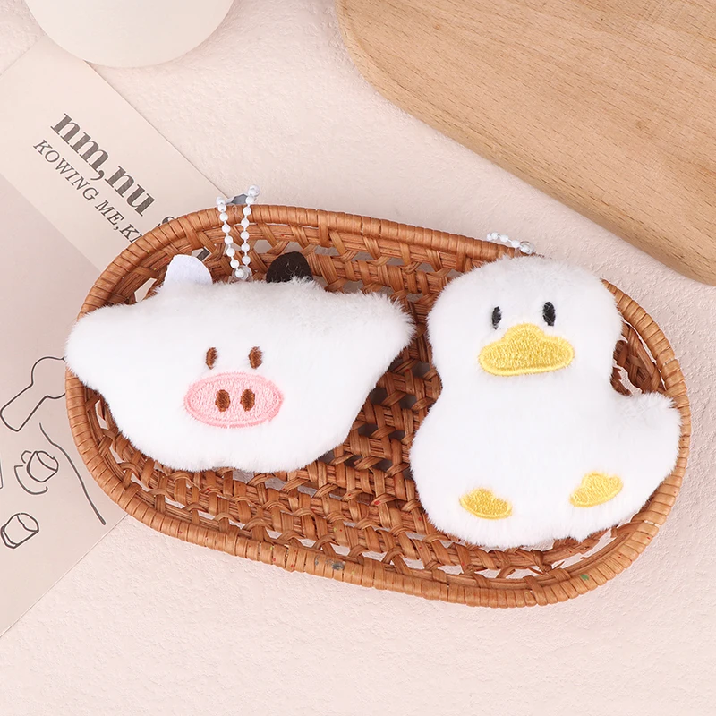 Porte-clés pendentif équation en peluche pour fille, accessoires de sac Kawaii, porte-clés beurre, mignon