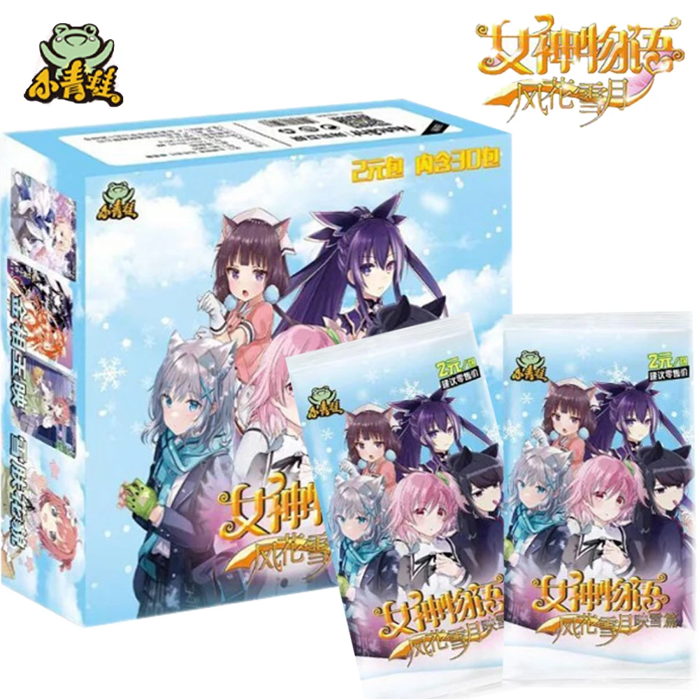 

Small Frog Goddess Story Cards Booster Box Beelzebul Anime Games Popular Character Exquisite Rare Cards Collection Kid Love Gift