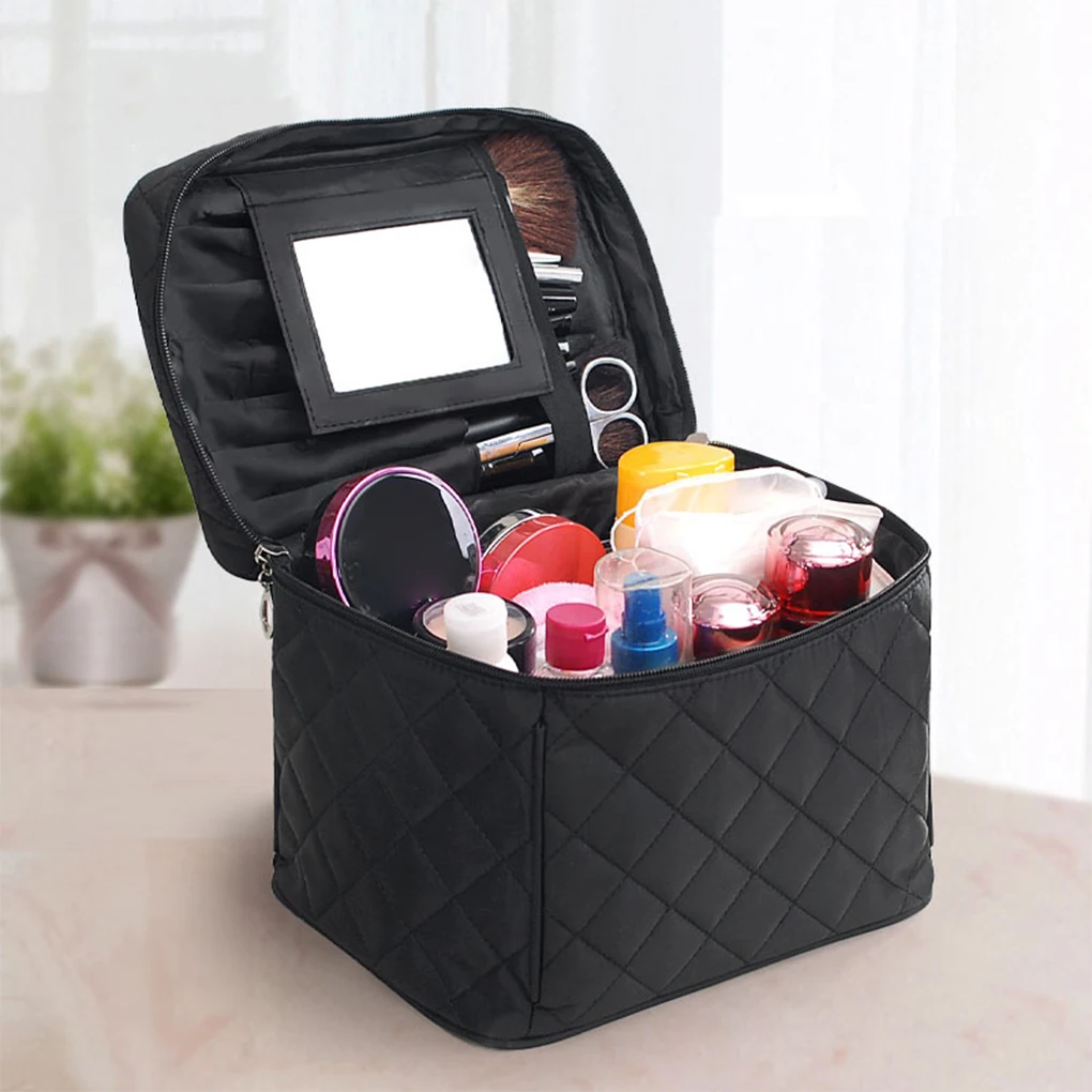 Makeup Bag Cosmetic Bags Zipper Waterproof Toiletry Case Concealer