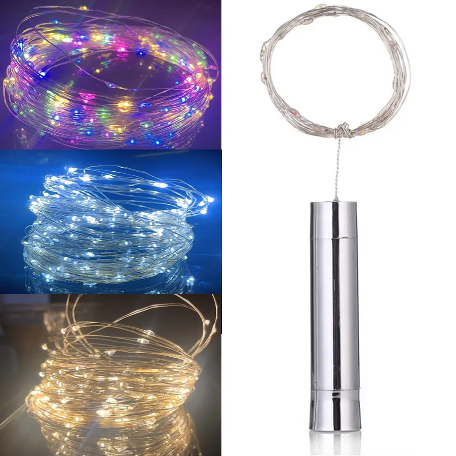 3M 30 LED Wine Bottles String Lights Cork Copper Wire Starry Fairy Lights AA Battery Operated Christmas Lamp For Home Decoration