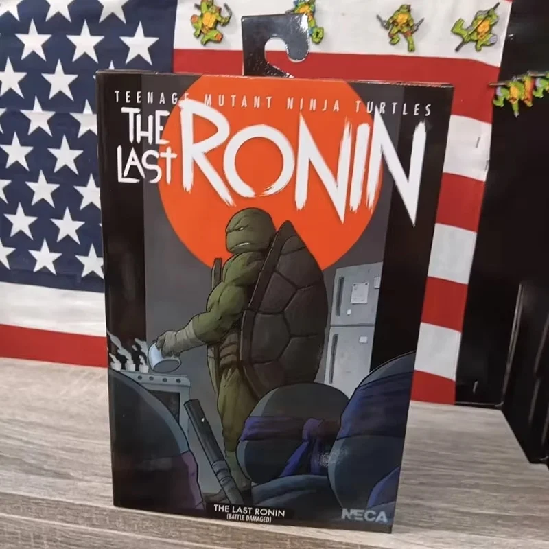 TMNT The Last Ronin Figur NECA 54434 Teenage Mutant Ninja Turtle Battle Damaged Action Figuras Anime Figur 7-Zoll-Modellspielzeug