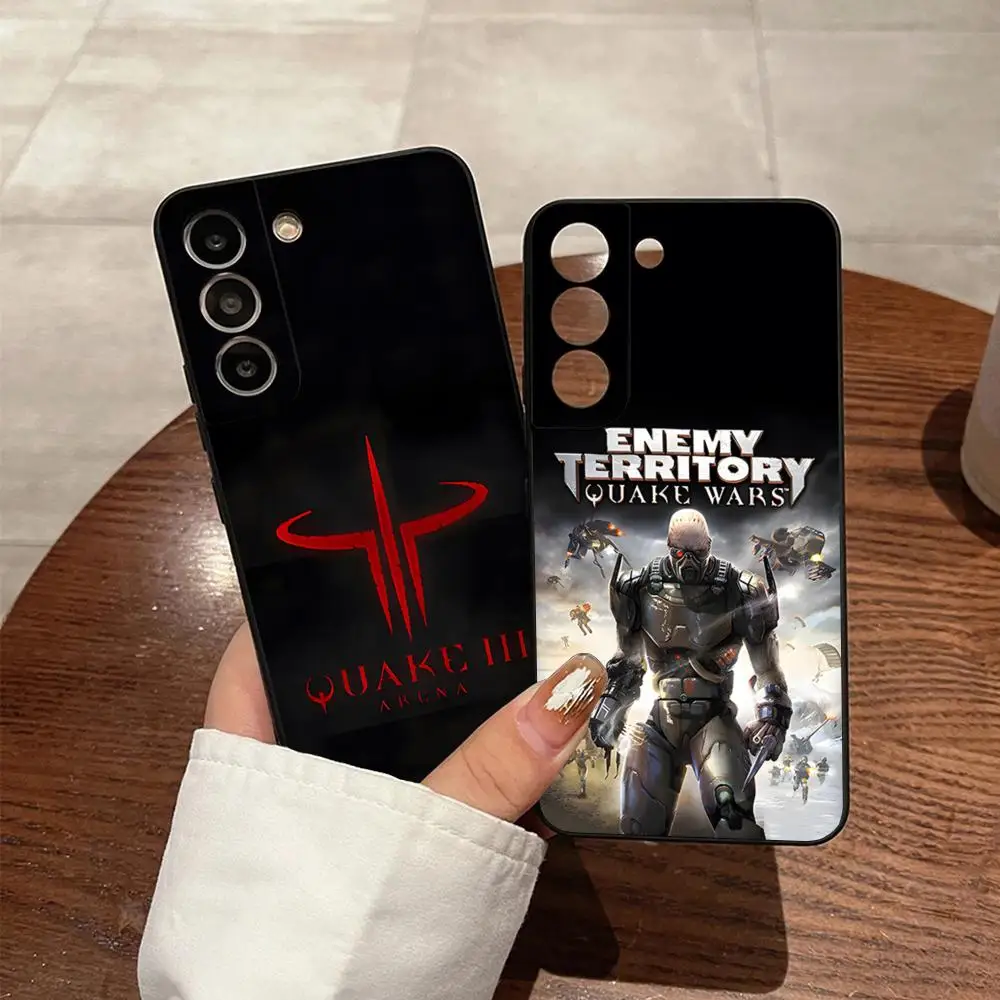 Quake Video Game Phone Case For Samsung S26 S24 Ultra S25 S23 Fe S22 S21 A57 A17 A37 A16 A54 A34 A53 Back Cover