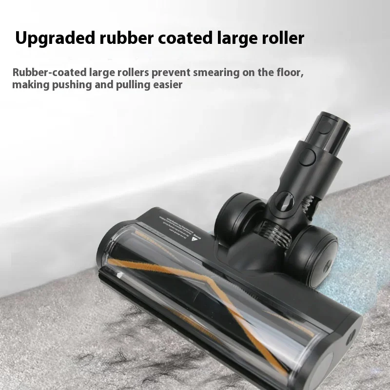 For Dreame R10 R20 R30 T20 T30 Floor Soft Roller Brush Head with LED Dust Lights Update Vacuum Electric Floor Brush Attachment