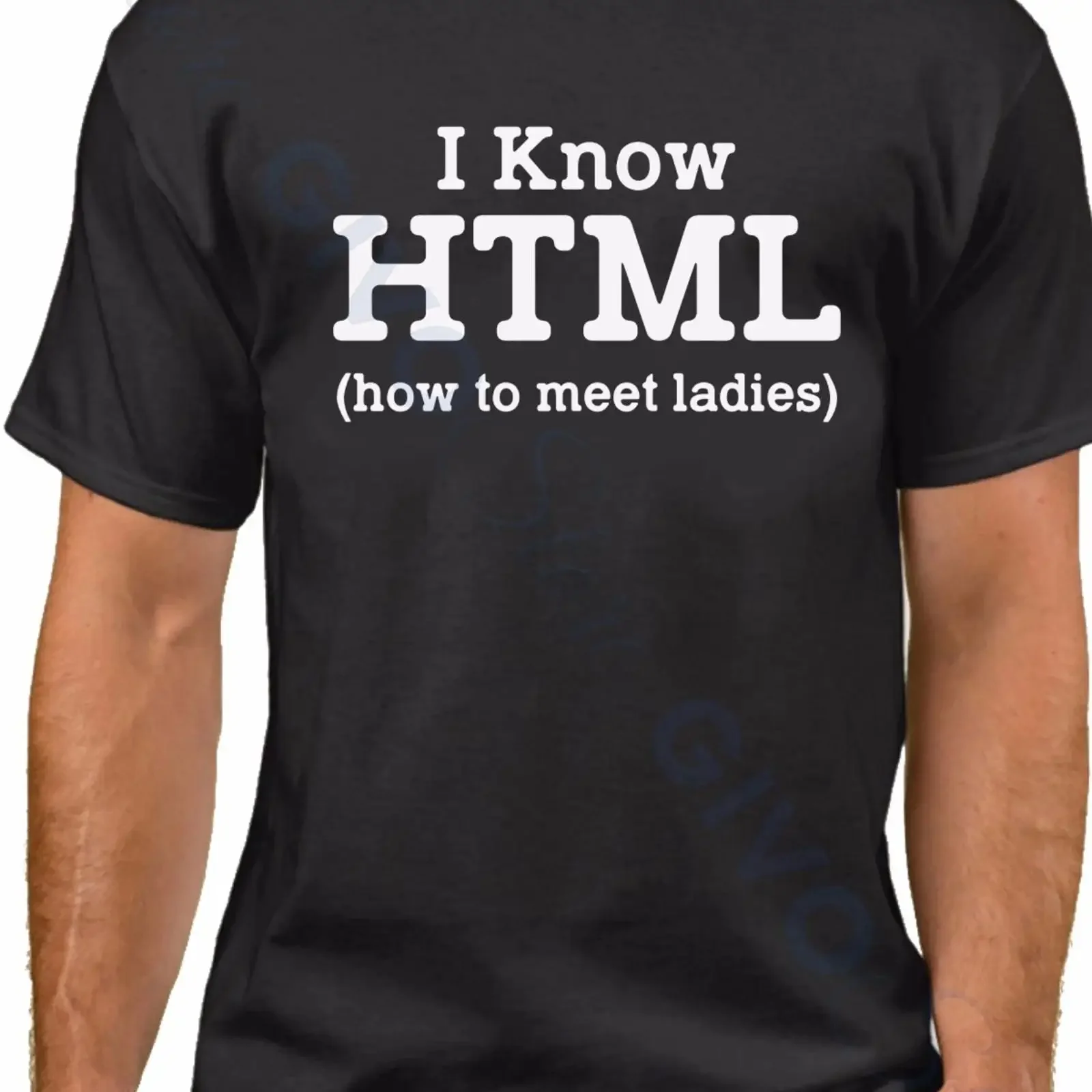 I Know HTML How To Meet Ladies T Shirt Funny Geek Programmer Computer Web vintage Washed Soft Unisex graphic Casual Versatile