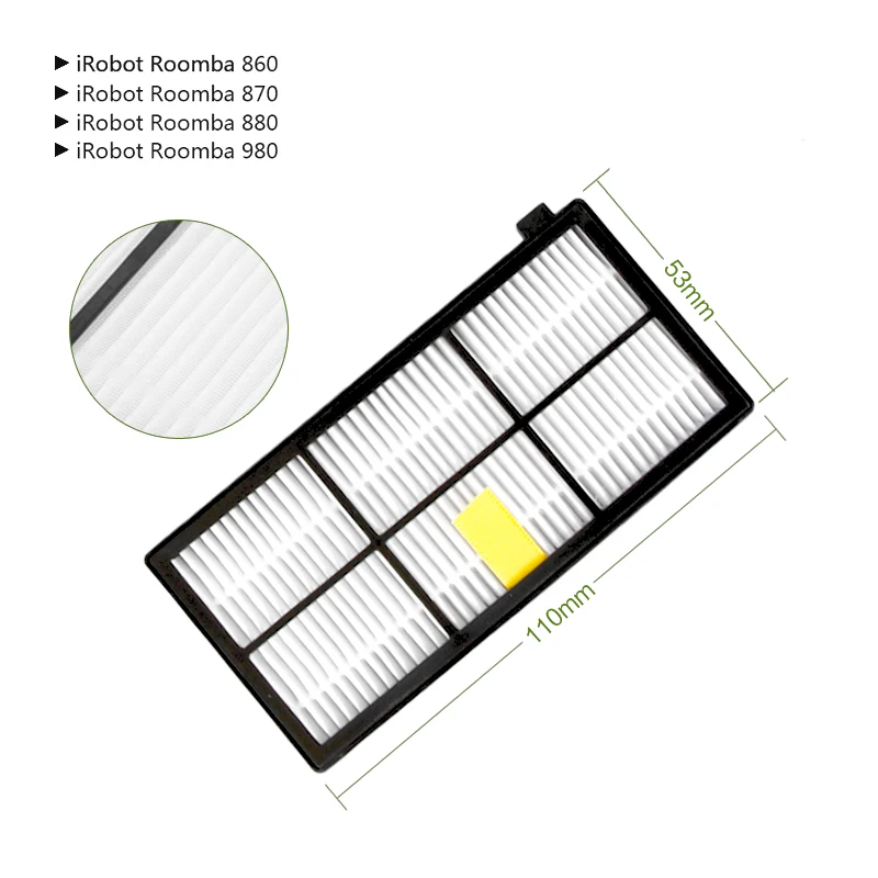 สำหรับ IRobot Roomba 800 900 Series 980 960 890 880 870 860เครื่องดูดฝุ่นหุ่นยนต์หลักแปรงด้านข้าง Hepa Filter ชุดล้ออะไหล่