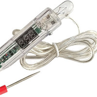 Voltage Tester Pen 6V-36V Auto Car Circuit Repair Tool Probe Lamp Dual-Color LED Light Electrical Voltage Tester Pen