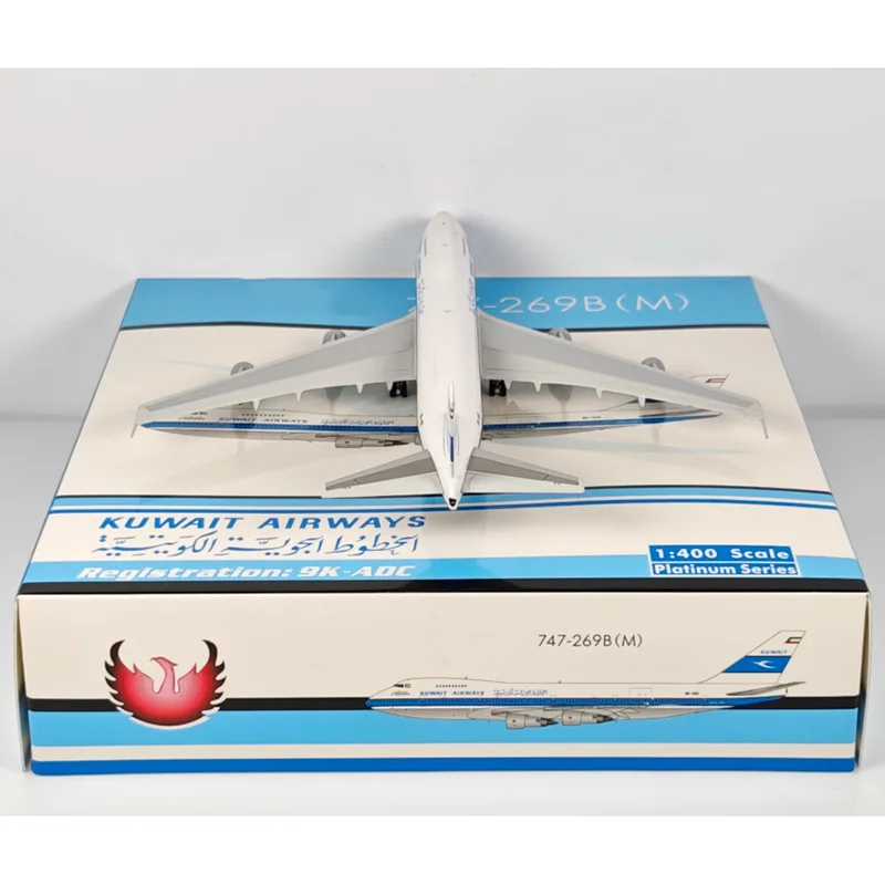 Phoenix 1/400 Bilancia Kuwait Airways B747-200 9K-ADC Pressofuso In Lega Modello di Aereo Da Collezione Ornamento Decorativo