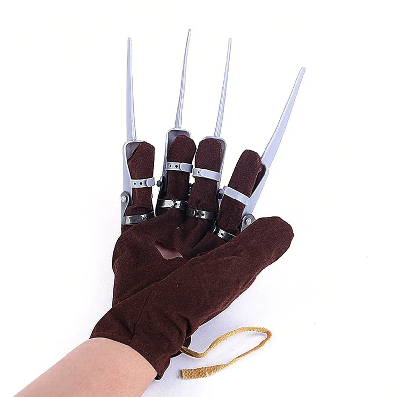 Freddy Krueger Gloves Props Wolverine Ghost Claw Gloves Halloween Props