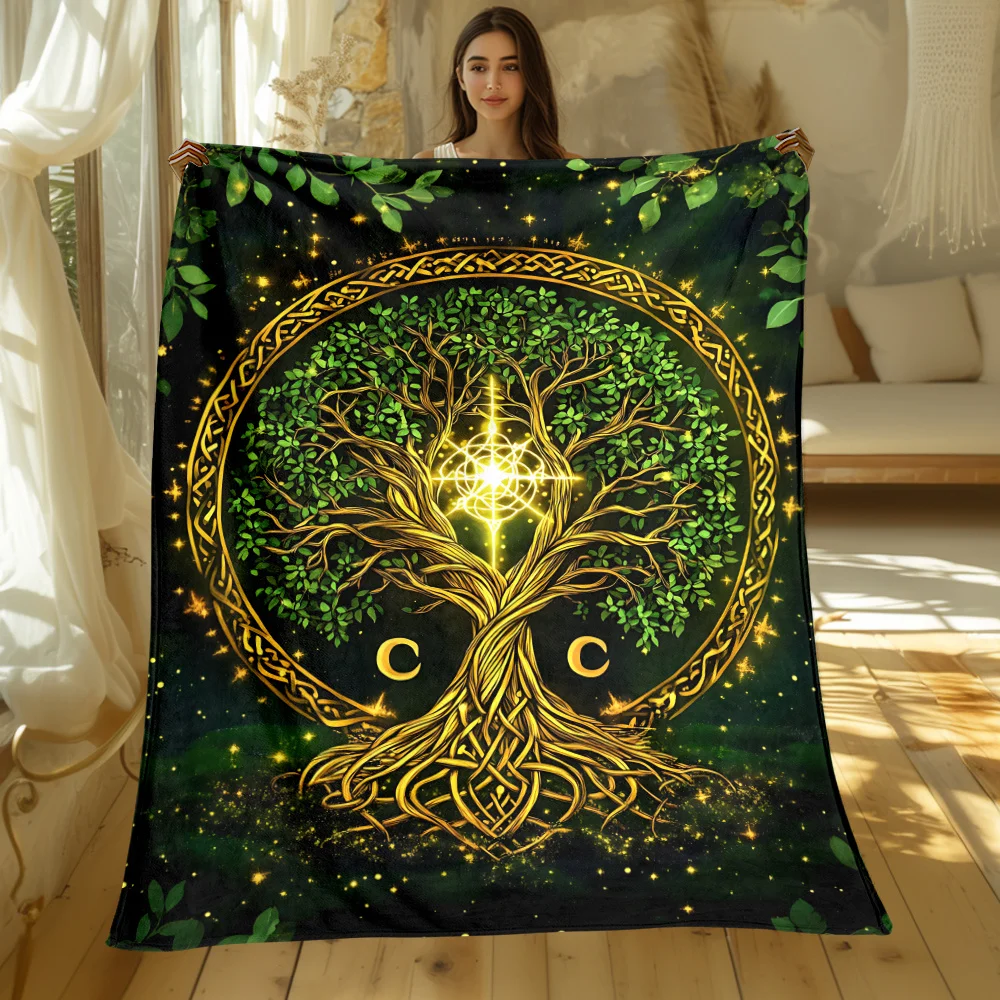 

A lightweight flannel blanket, perfect as a holiday gift for someone special