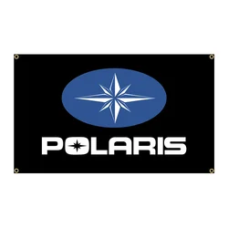 90x150cm Polaris UV Motorcycles Flag Polyester Printed Garage or Outdoor Decoration Banner Tapestry