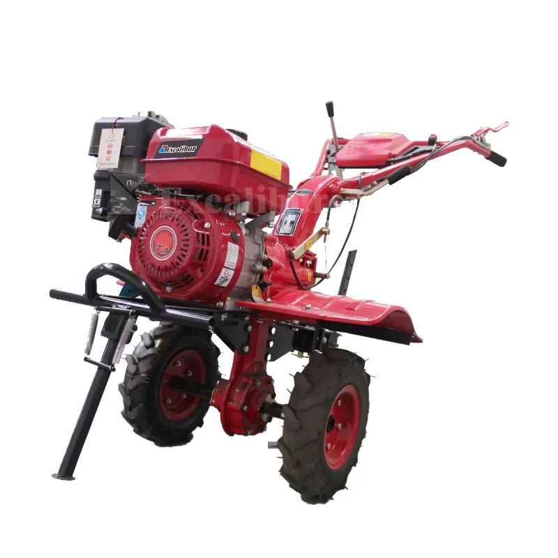 Gear Drive/Belt Chain Diesel Petrol Power Tiller with Optional Tiller Knife