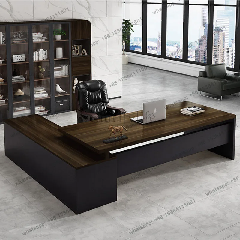 FG space saving design office desk creative chinese style fashion interior office desk luxury mesas escritorio postmodern furnit