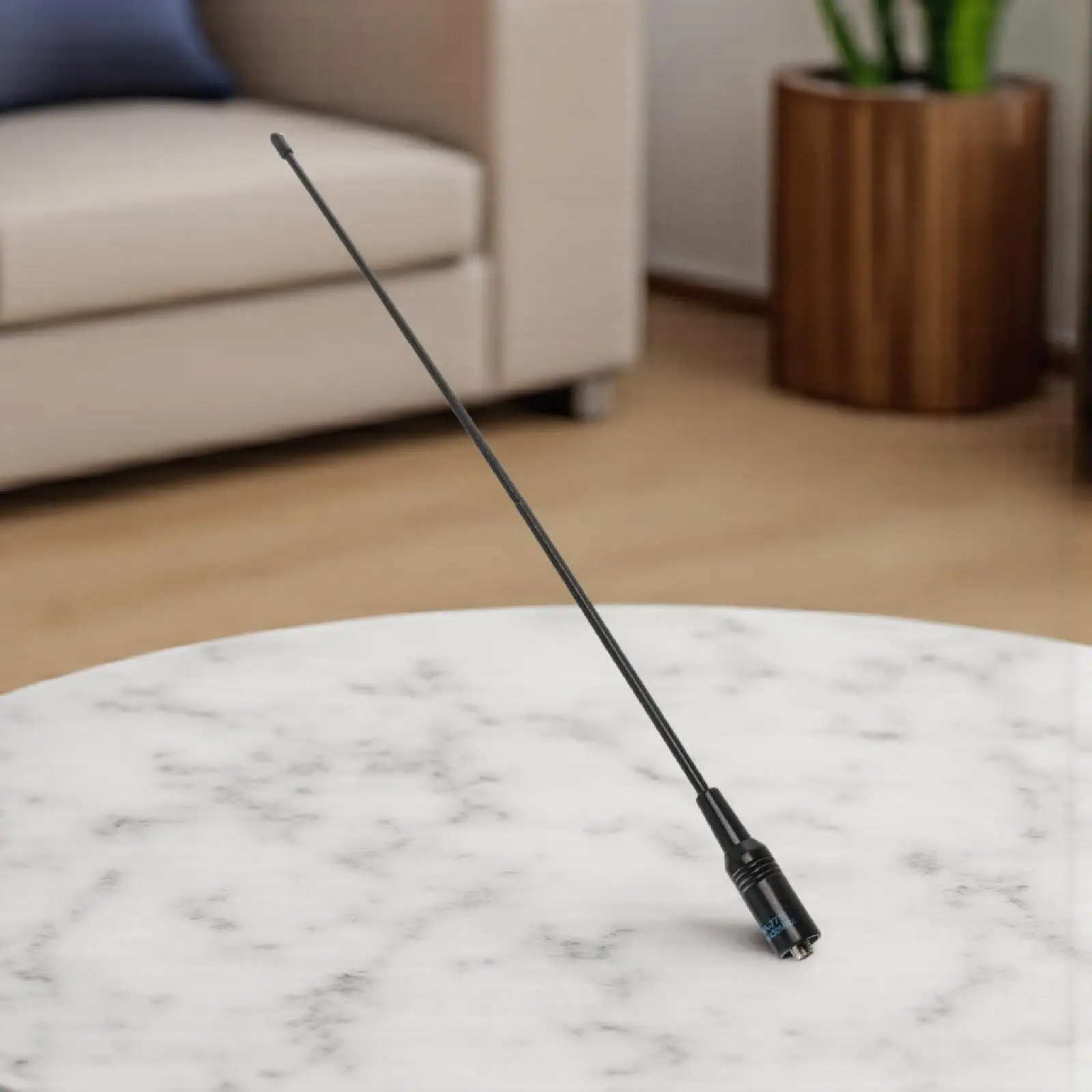 

144 430Mhz U/V Antenna Sma-F For Black High Gain 10W Max 50Ohm Radio Transceiver