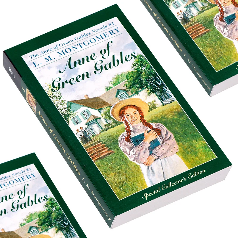 Libro di storie per bambini inglesi Anne of Green Gables Lucy libri più venduti al mondo