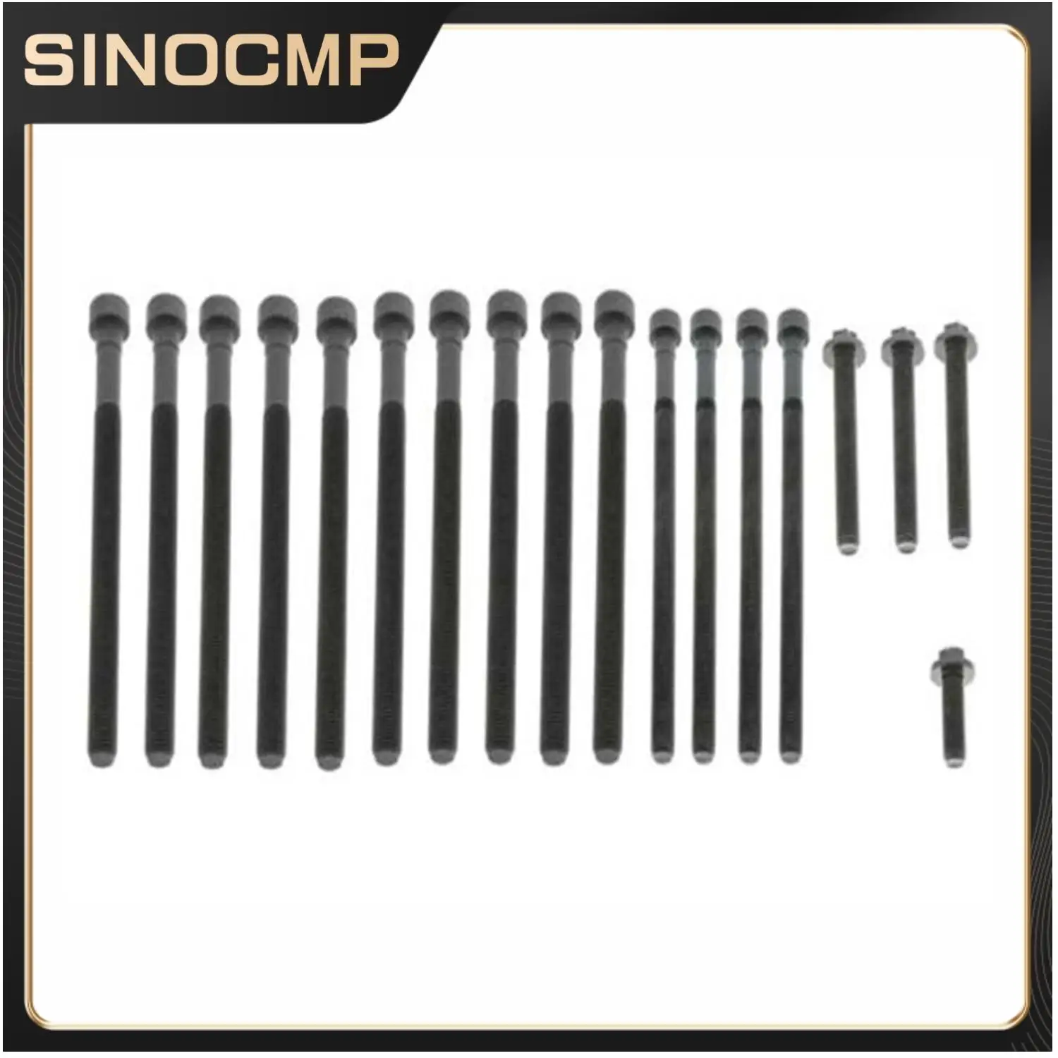 

1set Cylinder Head Bolts 11257577581 For BMW 1 2 3 4 5 6 7 3.0 N54 N55 ENGINE N54B30A N55B30A HEAD BOLTS SET Brand New