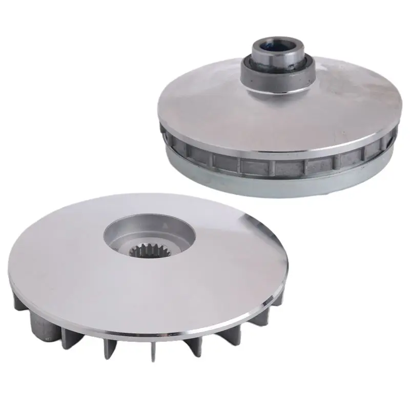 

A65P-Variator Drive Pulley Fan For LINHAI Yamaha YP250 LH250 ATV QUAD Drive Wheel Assy Parts