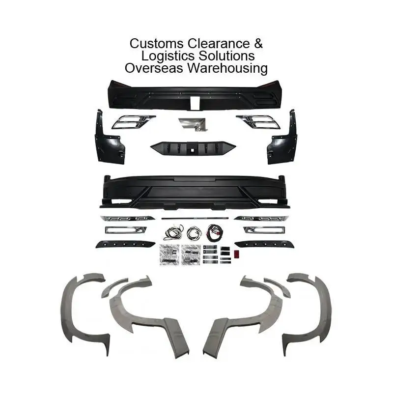 

GUGO 2016-On Bodykit for s 200 WALD Model Bumper Spoiler Lip Wheel Trim Light LC200 Upgrade New Front