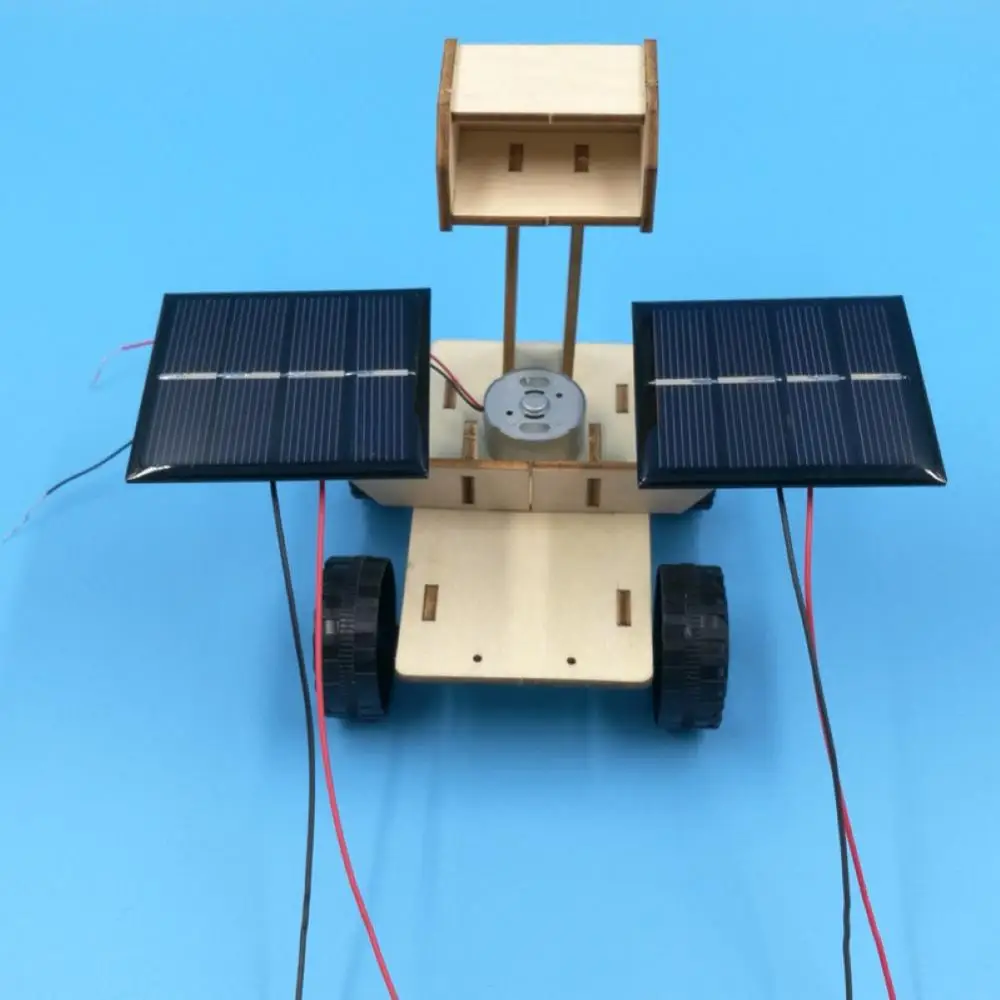 Model DIY dla dzieci montower Solar Moon Rover Robot eksperyment naukowy zabawka