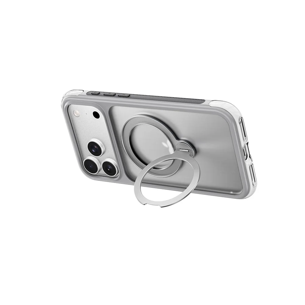 Etui z magnetycznym uchwytem WiWU do iPhone 18 17 Pro Max 360 °   Obrotowy uchwyt do iPhone 17 Pro i 18 Pro, kompatybilny z MagSafe, odporny na wstrząsy, z wzmocnionymi rogami. — zdjęcie produktu 5