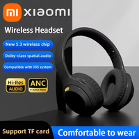 Xiaomi Wireless Headphones Bluetooth 5.3 Earphones Foldable Earbuds 40mm Driver Game Music Over Ear Stereo Headset With IOS Mic