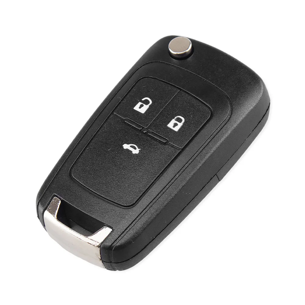 KEYYOU 2 Button Flip Folding Car Remote Key Case shell Fit For VAUXHALL OPEL Insignia Astra J Mokka Adam Cascade Karl Zafira C