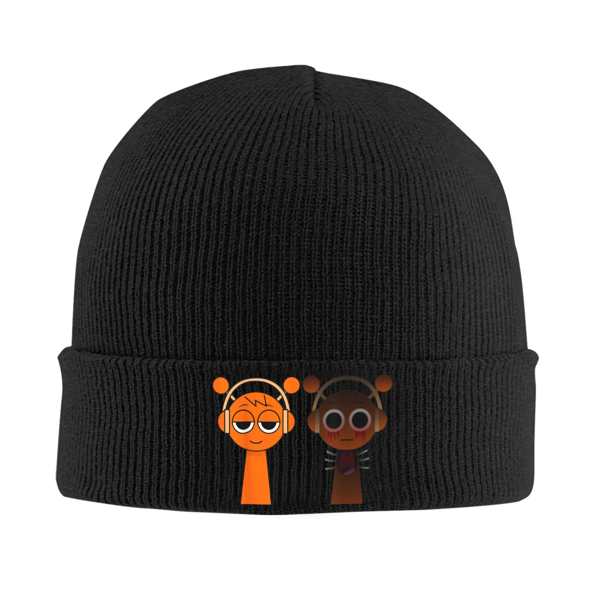 Sprunkied Oren and Horror Sprunky Knit Hat Beanie Winter Hats Warm Unisex Color Jevin Simon Raddy Caps Men Women Birthday Gift