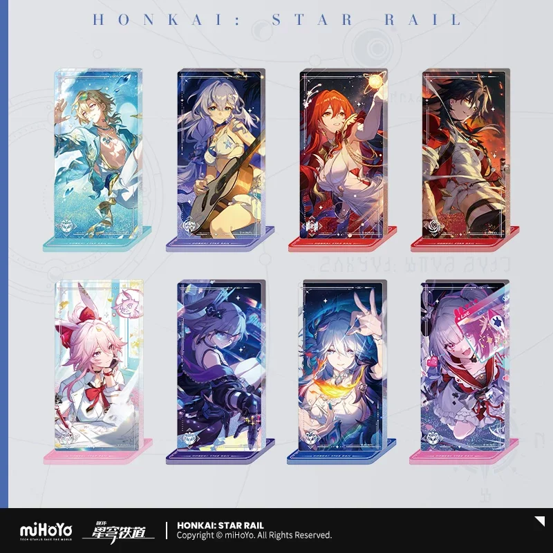 Sunsyea Honkai Star Rail Official Merch miHoYo Original Authentic Light Cone Series Acrylic Quicksand Ornament Phainon Mydei