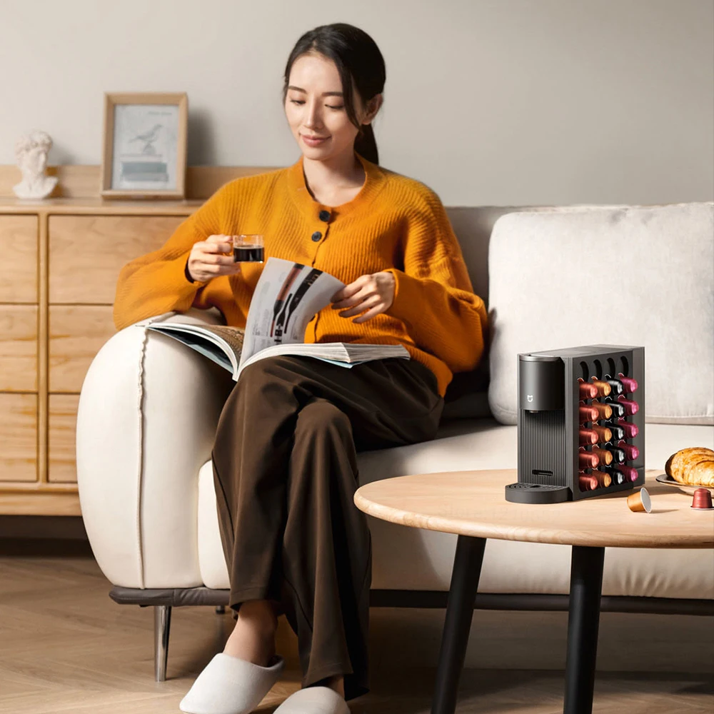 XIAOMI MIJIA-cafetera de cápsulas S1 CMC001, cafetera Espresso, procesador de alimentos, protección de apagado automático, 20bar