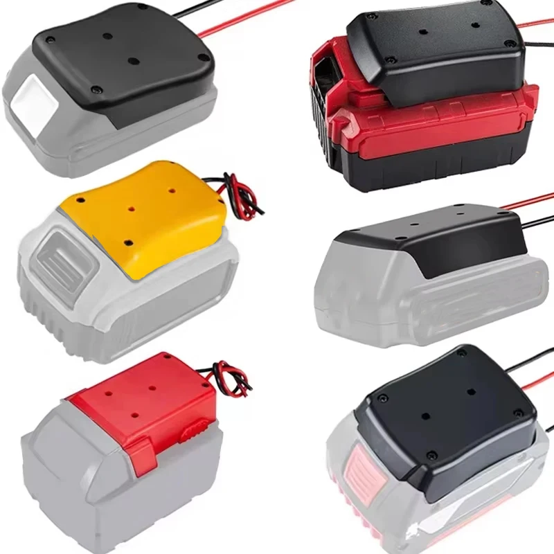 Akku-Adapter für Makita/Bosch/Milwaukee/Dewalt/Black&Decker/Ryobi 18 V 20 V Li-Ionen-Akku DIY Power Wheel Adapter Dock-Halter
