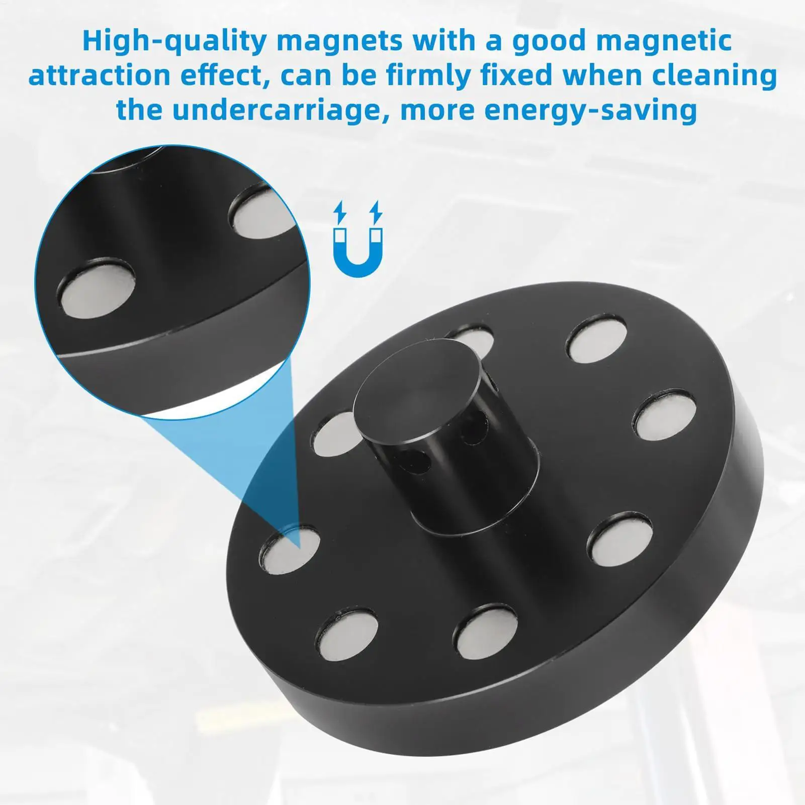 Aluminium-Chassis-Reiniger, Spülschlauchanschluss, leistungsstarkes sauberes Rad, Fahrwerksreiniger, Schnellanschluss, Waschsatz für Fahrzeug-Chassis