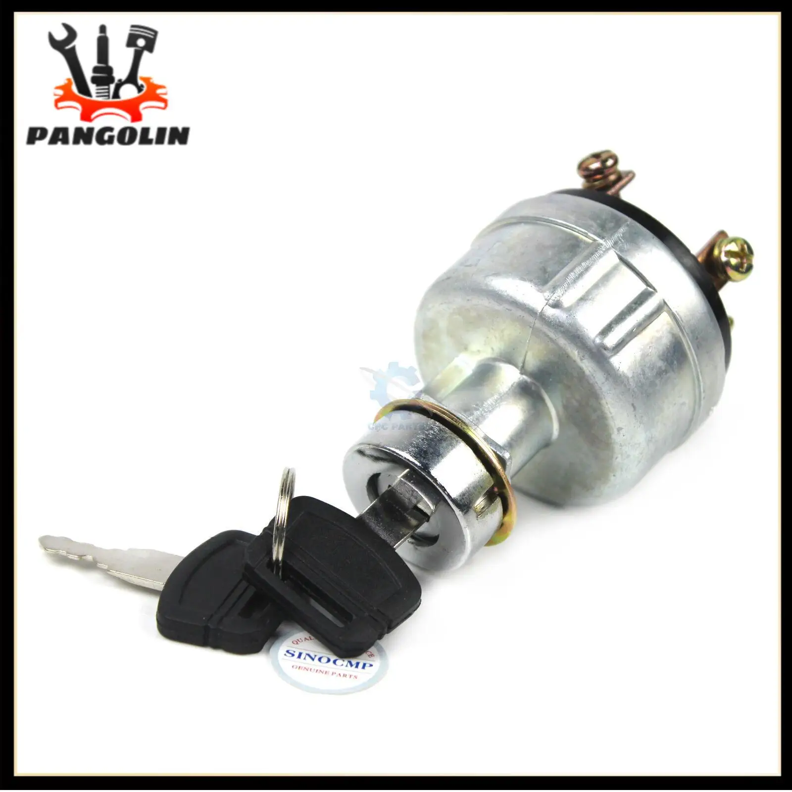 Starter Key Ignition Switch for Hitachi Excavator EX200-1 with 6 Pins Interior Parts Switches Controls Switches Relays