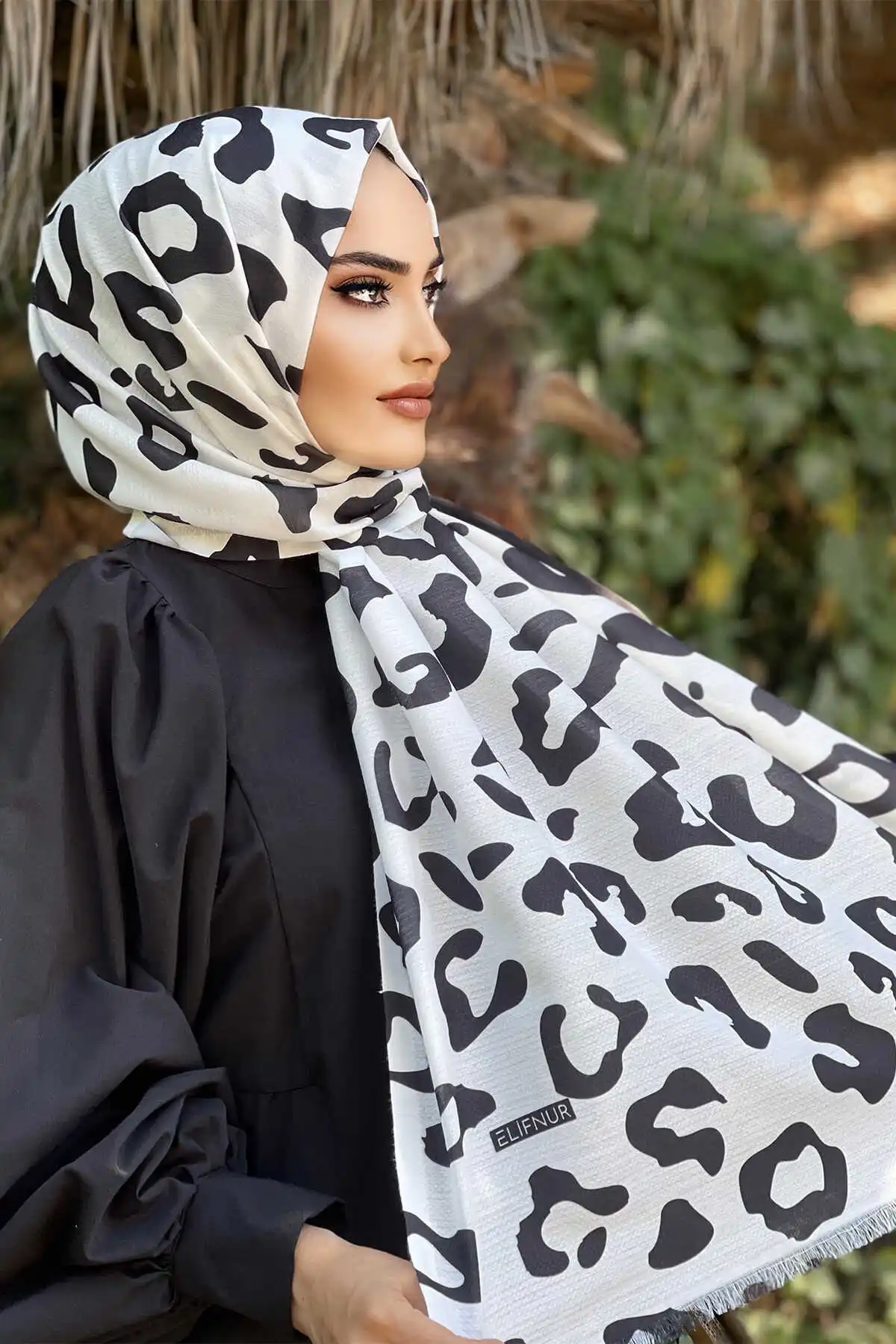 Cotton Pattern Shawl E- -Winter Autumn 2021 Muslim Women Hijab headscarf Islamic Turkey