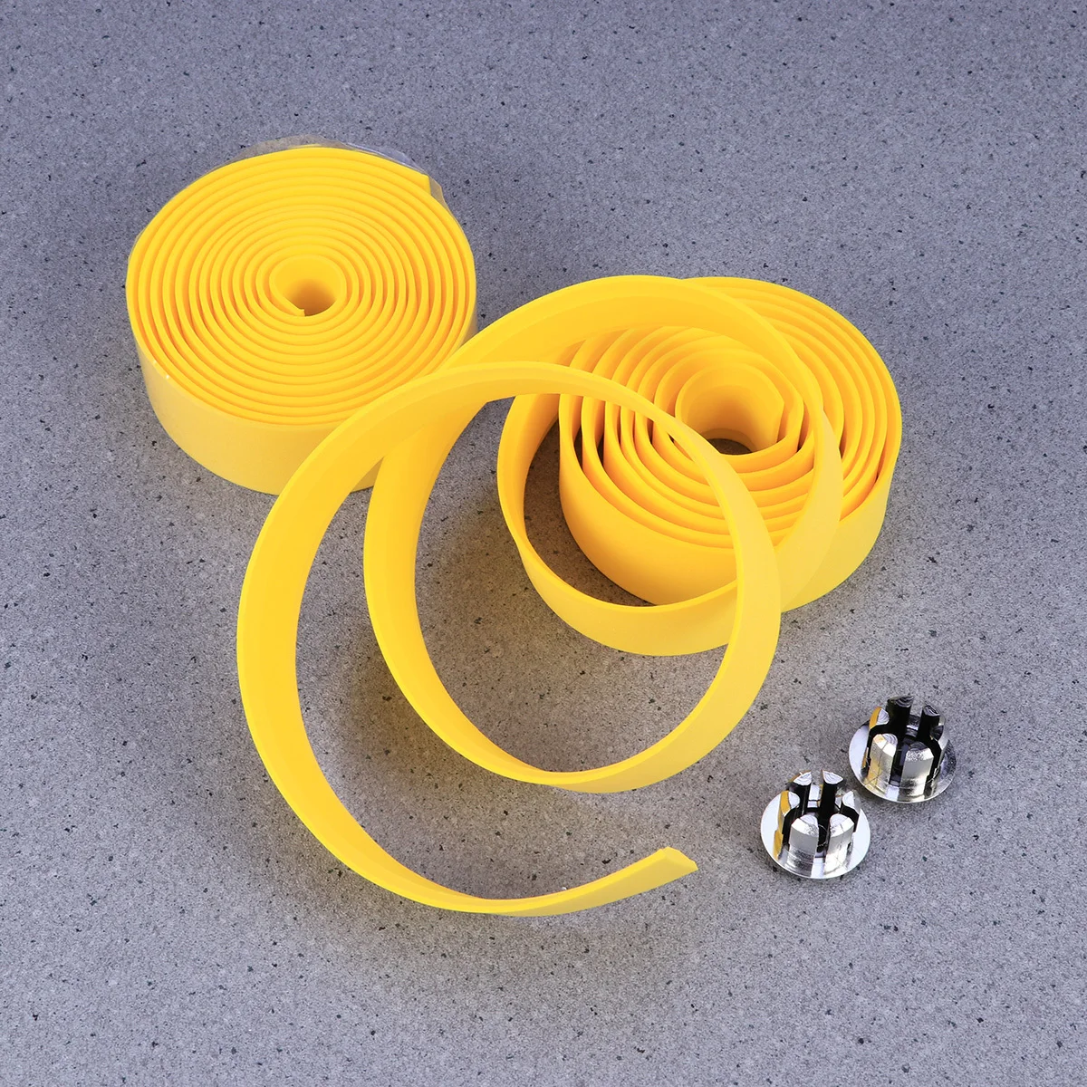 

1 пара лент на руль, пробковый нескользящий ремень, лента для шоссейного велосипеда, натуральный синтетический материал, удобный для переноски, желтый цвет