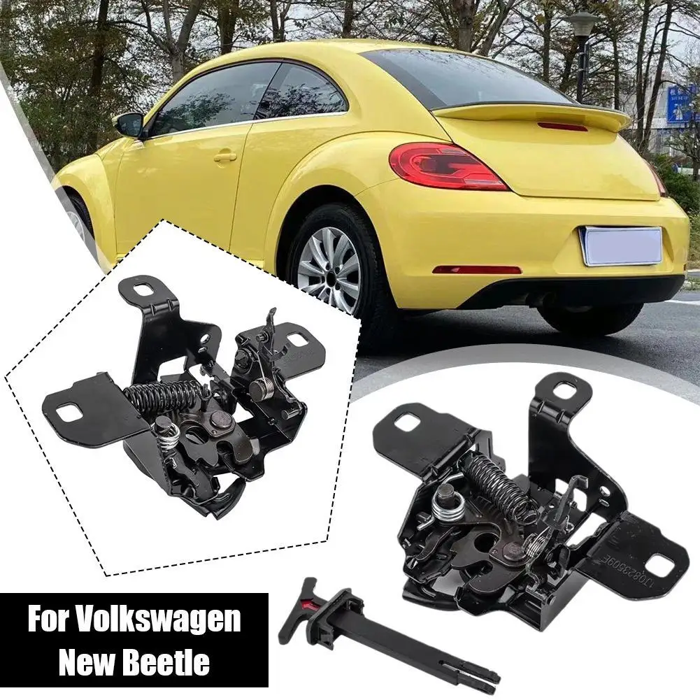 Car Engine Lock And Hood Lock For Volkswagen's New Beetle Car 1C0823509AE/1C0823509AD Alloy Material Newly Upgraded Car Parts