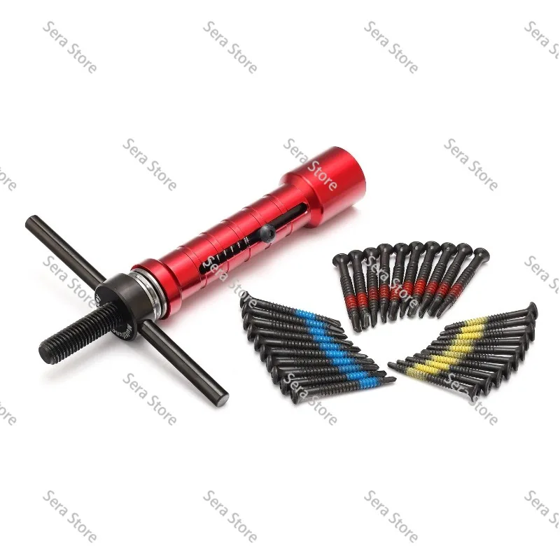 Key Lock Cylinder Extractor 4.2/4.8/5.5mm Screw Replacement Locksmith Tool Disassembly Keyhole Extractor Lock Cylinder Kit